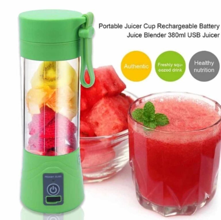 PORTABLE & RECHARGABLE JUICER